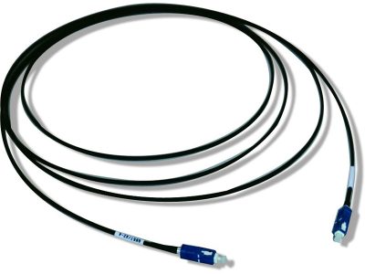 Prefabricated end butterfly drop cables