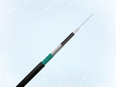 Butterfly drop cable for pipes